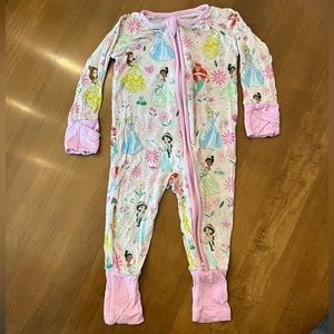 Little Sleepies Disney Princess Zippies